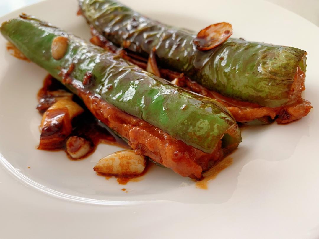 下饭菜肴--青椒酿肉