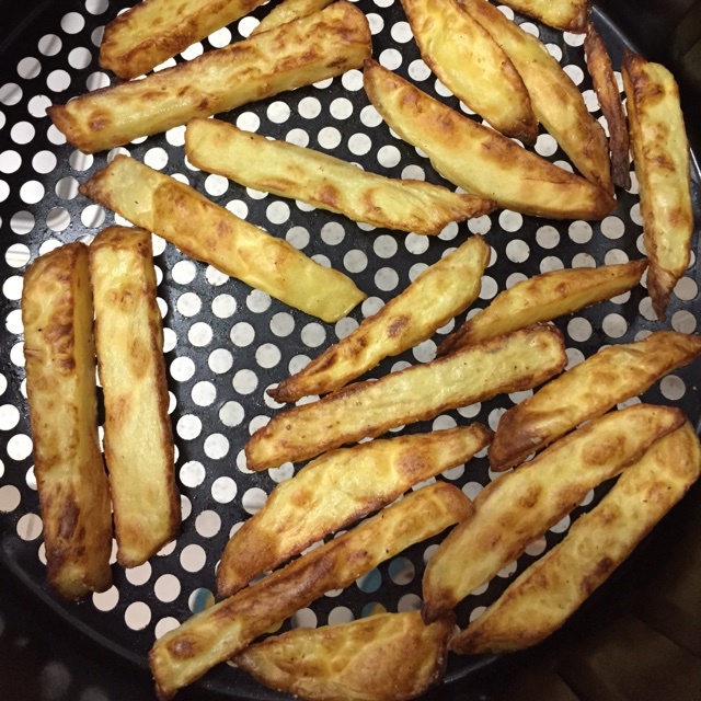 空气炸锅の速冻薯条