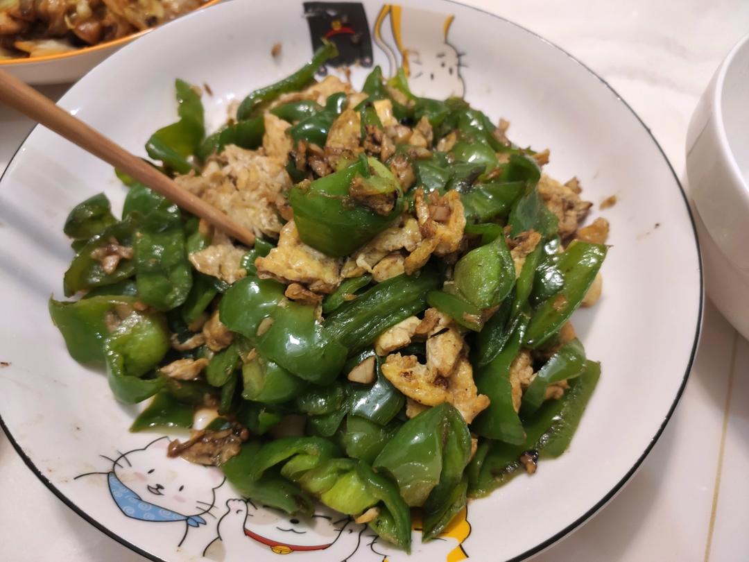 青椒炒蛋