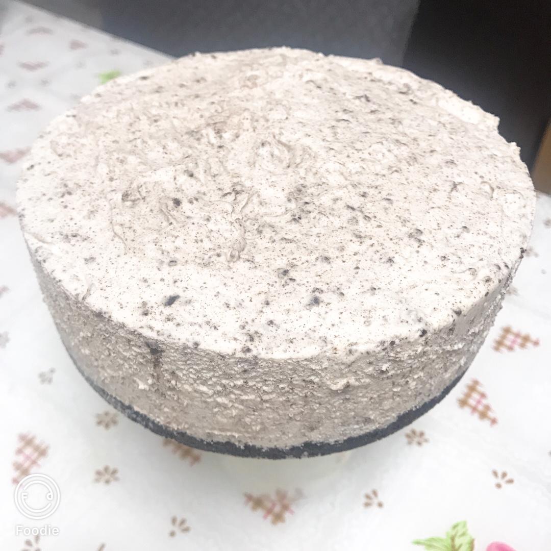 无烤箱.奥利奥酸奶慕斯蛋糕🍰（六寸）家庭简易版.