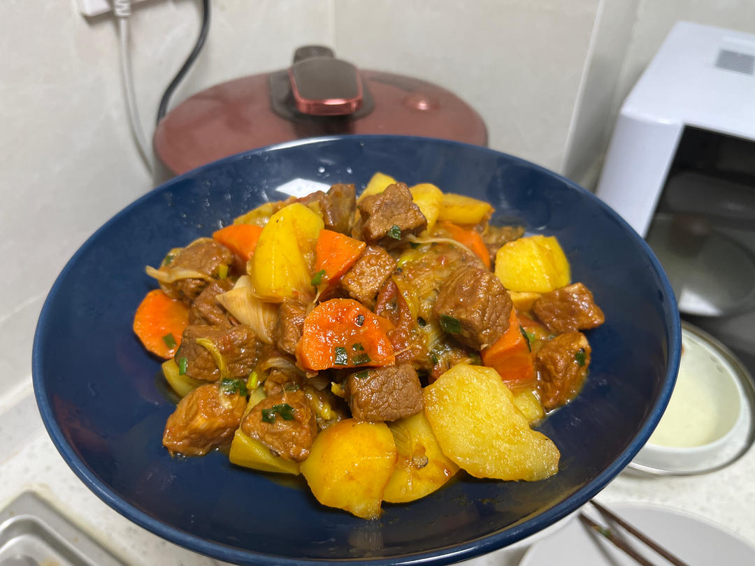 土豆炖牛肉