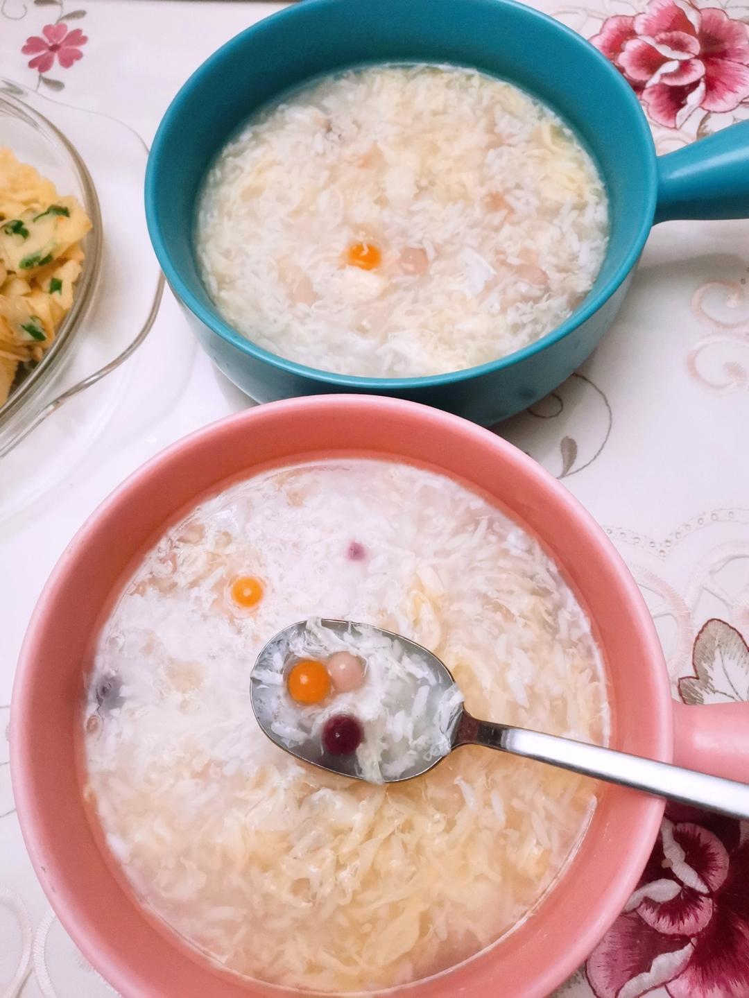 蛋花酒酿圆子