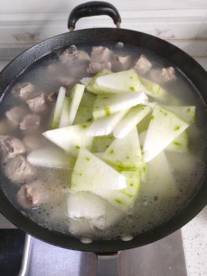 冬瓜排骨汤，夏天的味道的做法 步骤10