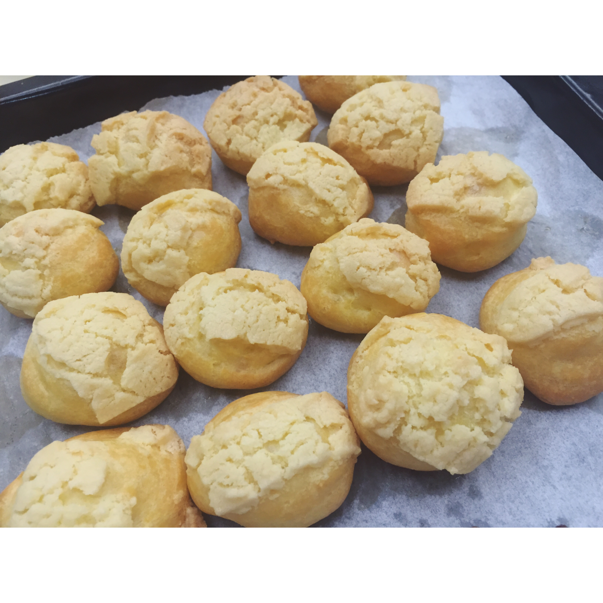 十分美味的酥皮泡芙