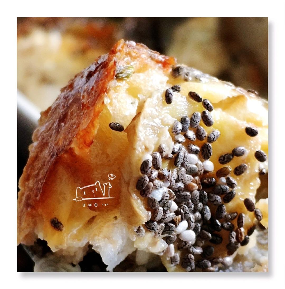 无糖无油香蕉蓝莓奇亚籽                          蛋奶烤燕麦吐司🍞