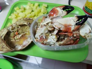 快手咖喱黄道蟹（面包蟹）——不用椰浆的做法 步骤1