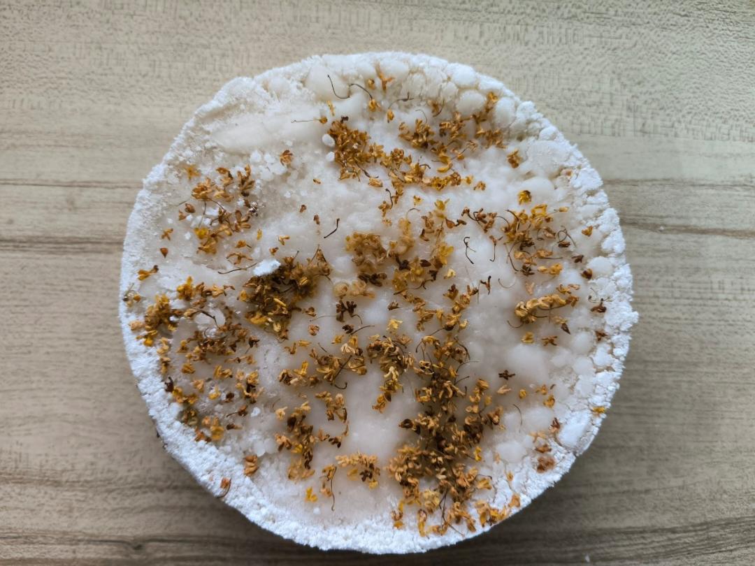 红糖桂花蒸糕