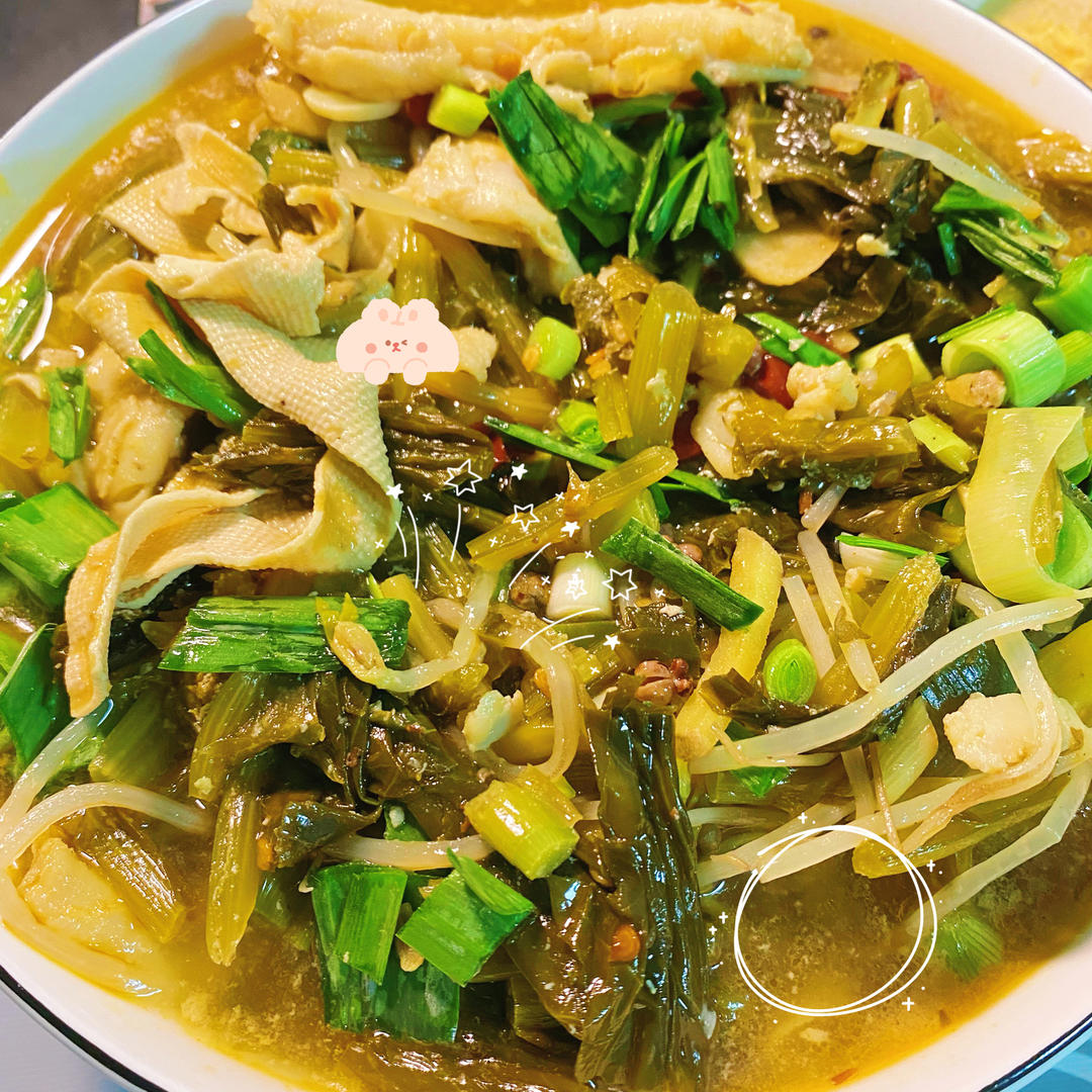 酸菜鱼片