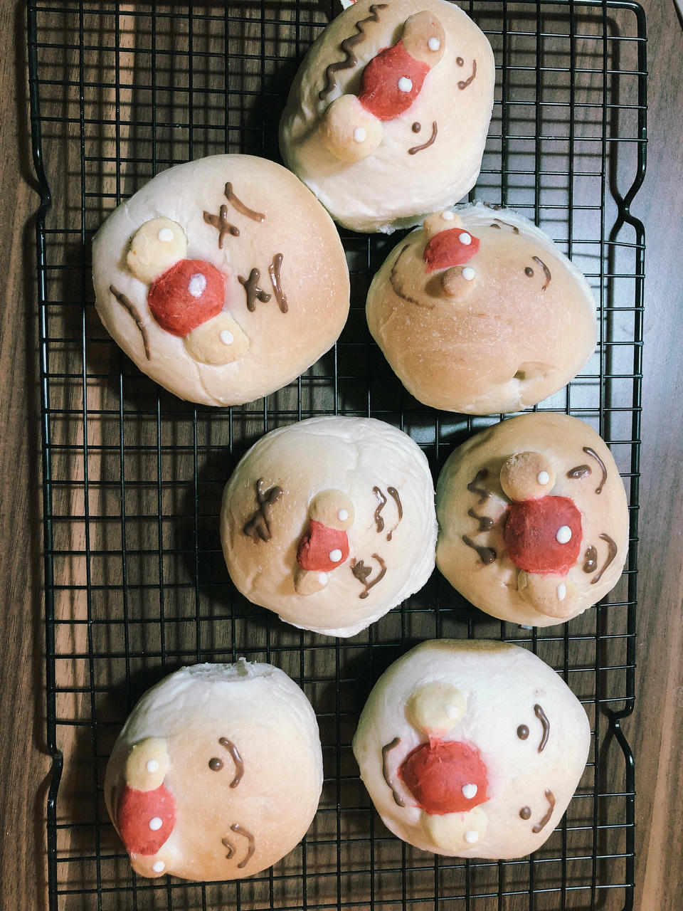 日式红豆面包，面包超人造型，无需模具，开店配方