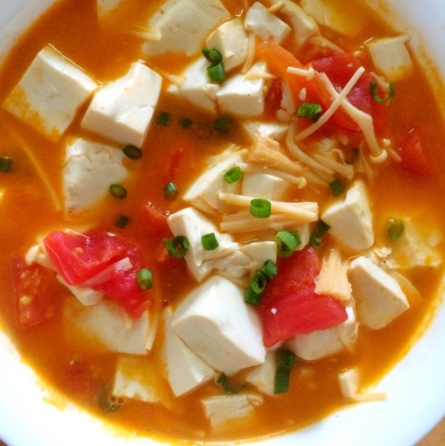 晨汐丶做的番茄豆腐汤
