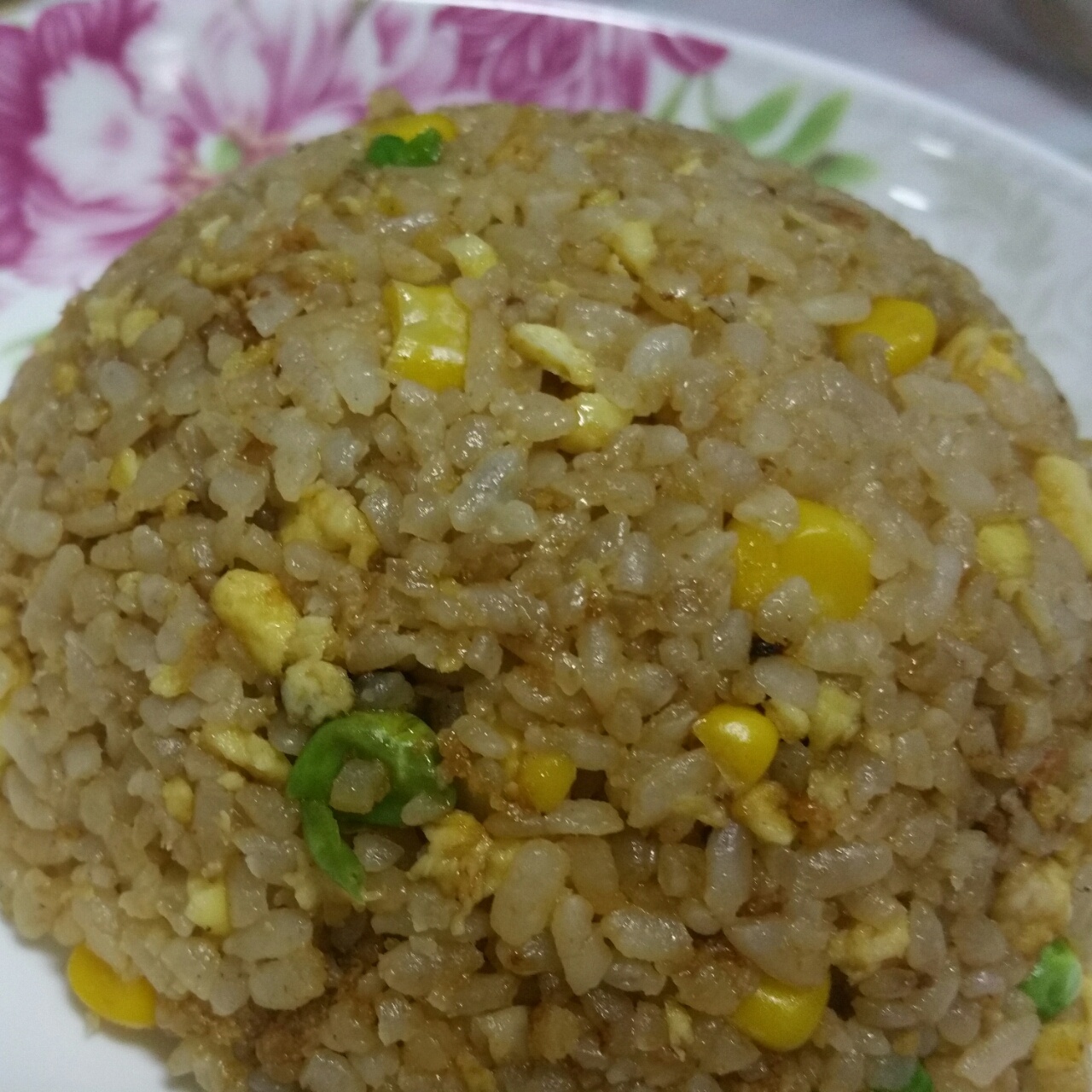 小时候的酱油炒饭