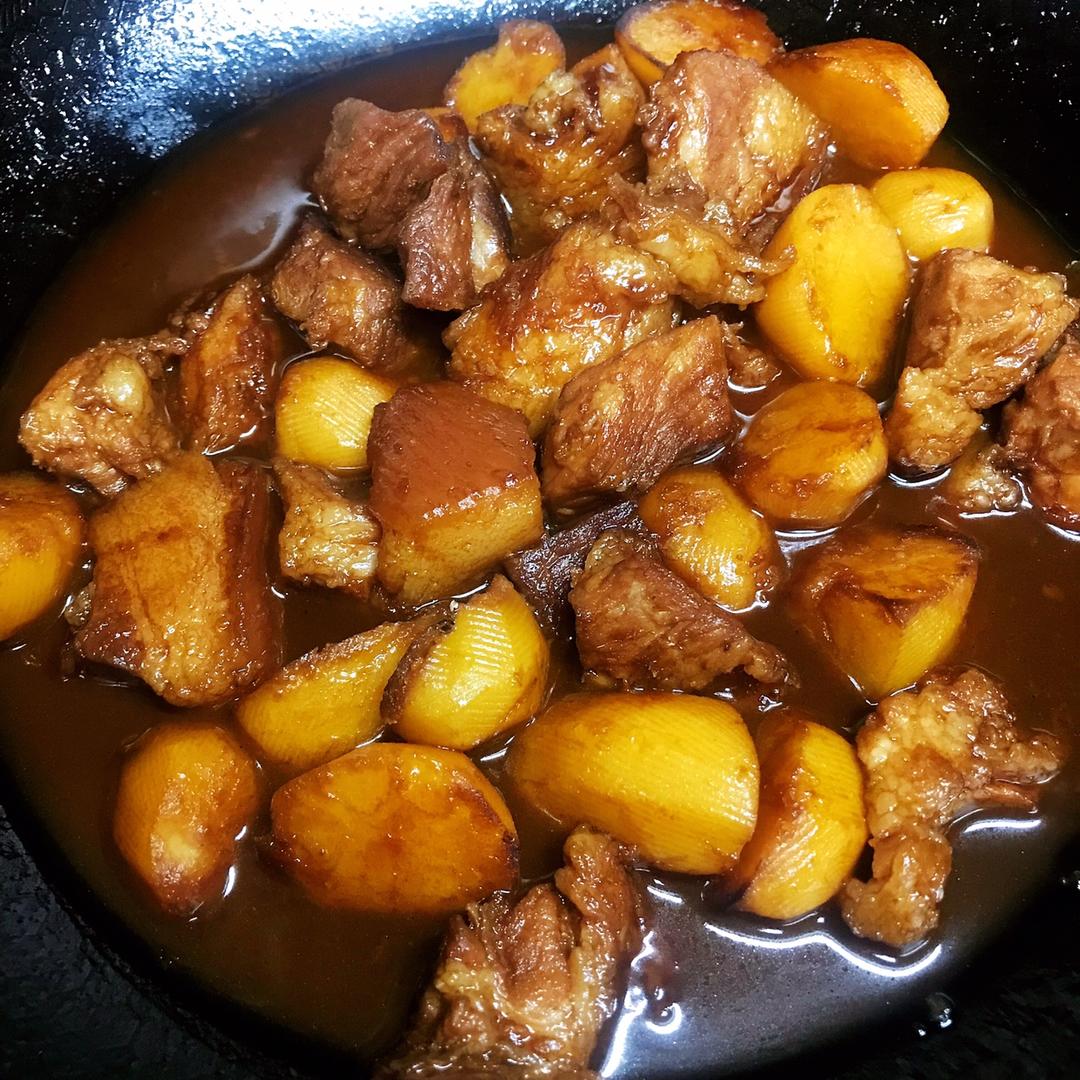 魔法高压锅～～土豆烧肉