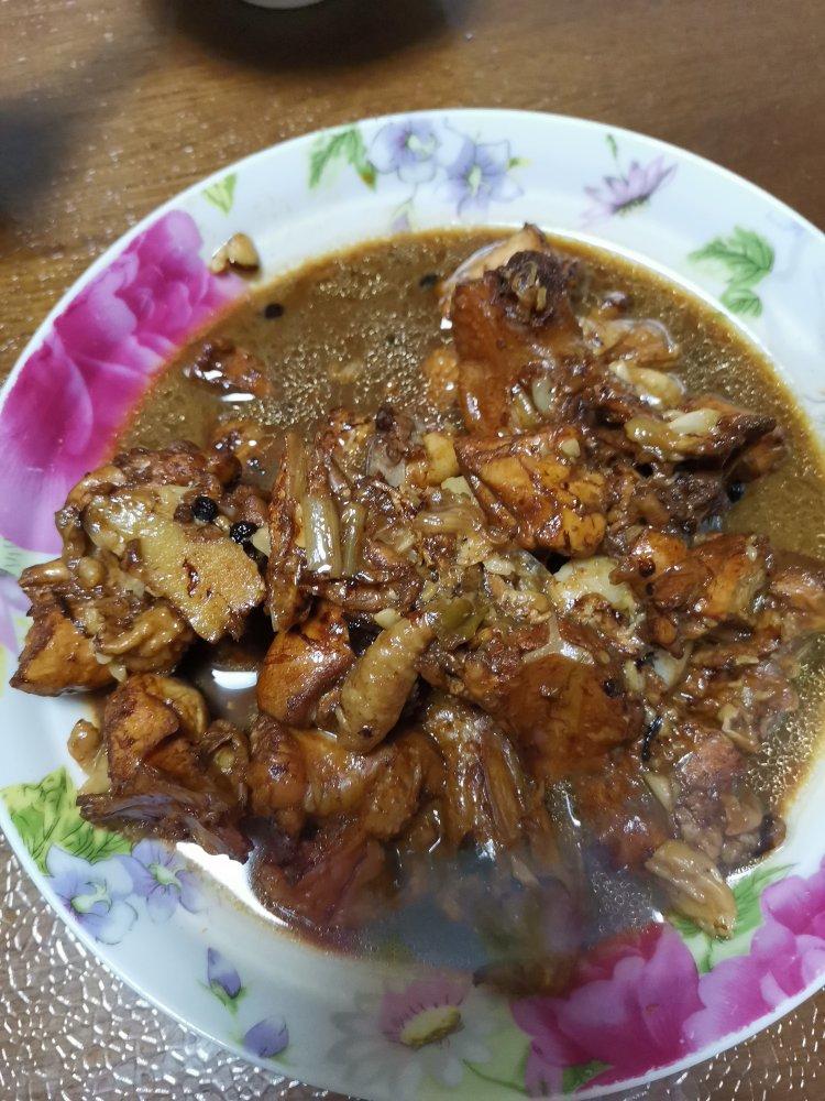 家常炖鸡