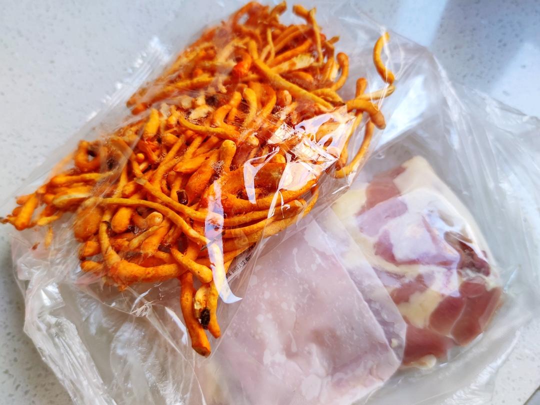 臻鲜本味糯米料酒—#虫草花蒸鸡块#