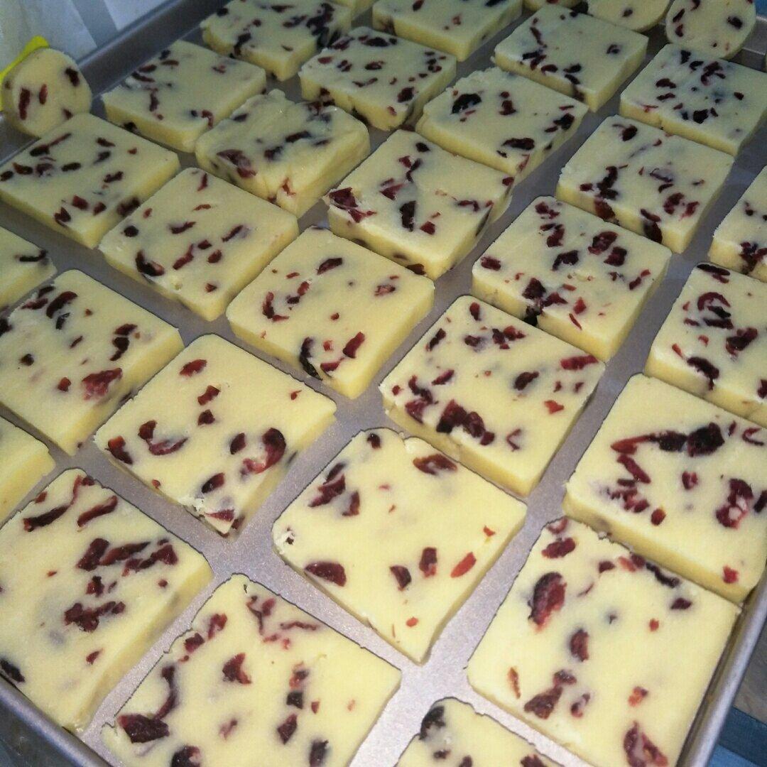 低糖少油版蔓越莓饼干