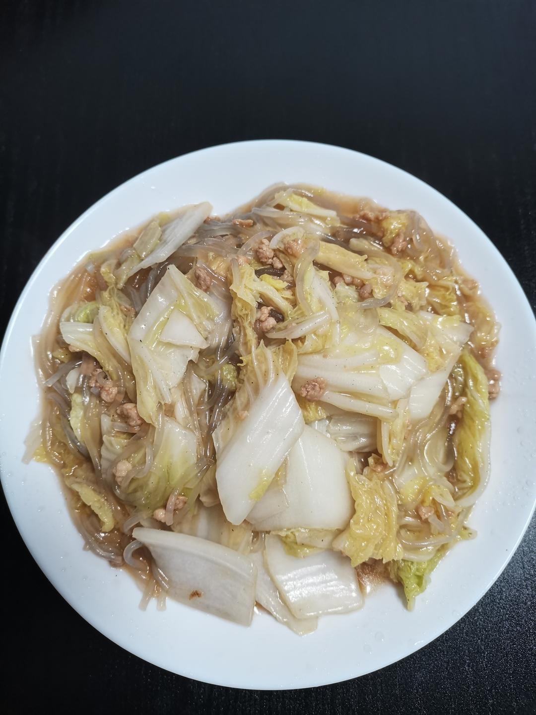 白菜炖粉条子