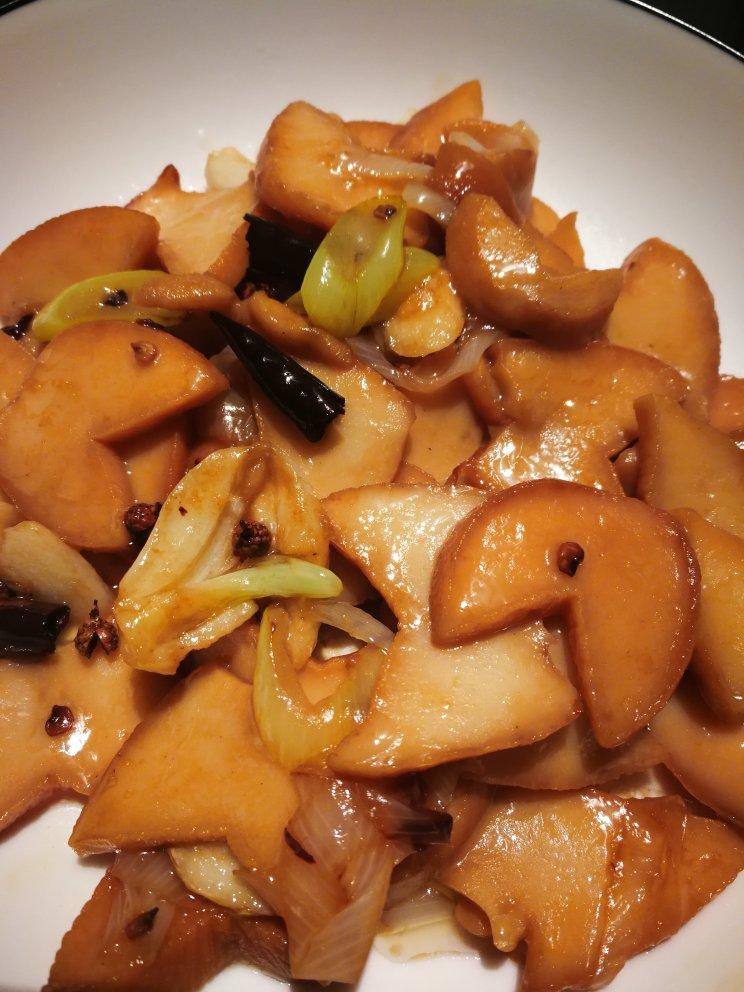 炒黄金鲍