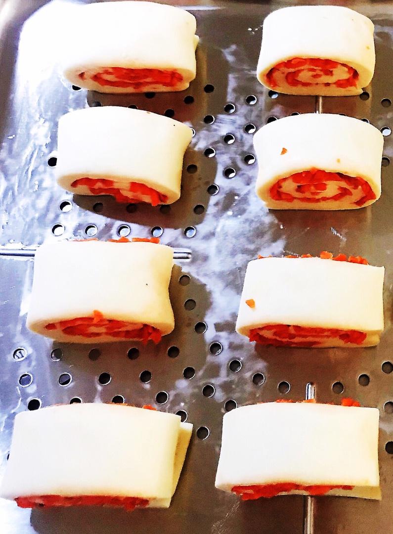 葡萄干胡萝卜卷