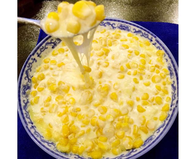 🧀️奶酪芝士玉米粒沙拉      （微波炉版）的做法