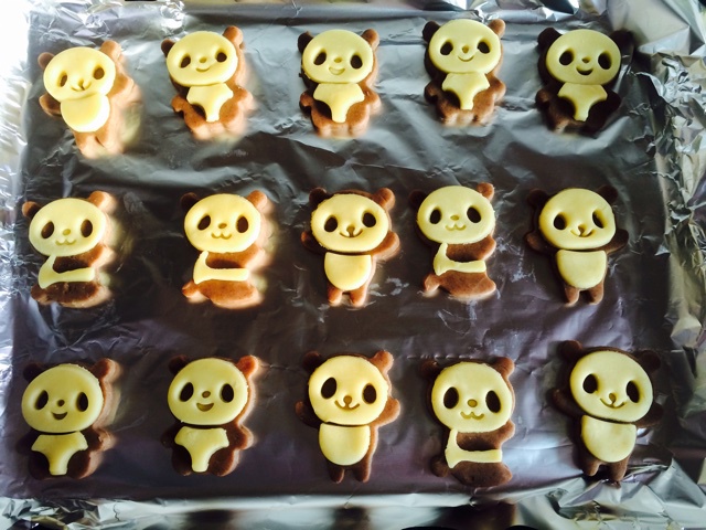 可爱小熊饼干