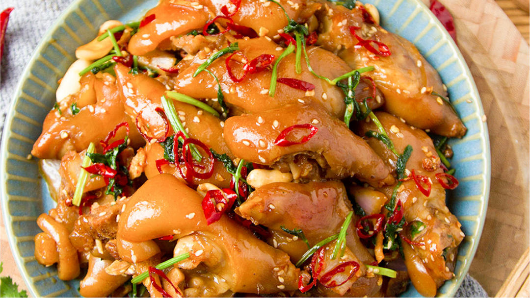 香辣猪蹄的做法