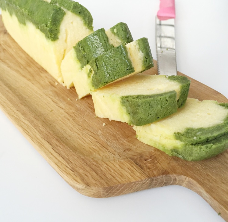 迷你抹茶大理石乳酪磅蛋糕