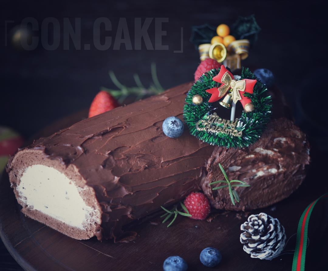 圣诞木材蛋糕 Bûche de Noël——北鼎烤箱食谱
