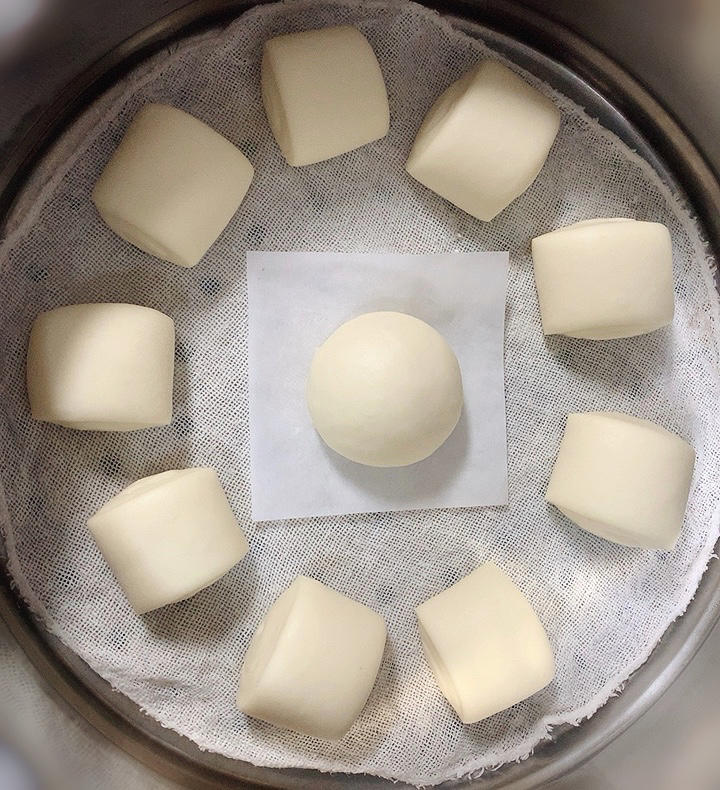 新手做馒头也能100%成功——附上非常详细的视频步骤（一次发酵法）