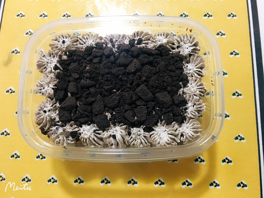 低糖不腻的奥利奥咸奶油蛋糕盒子