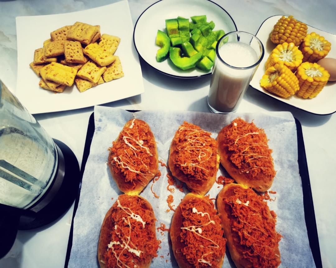 纯奶手撕吐司的做法 步骤1