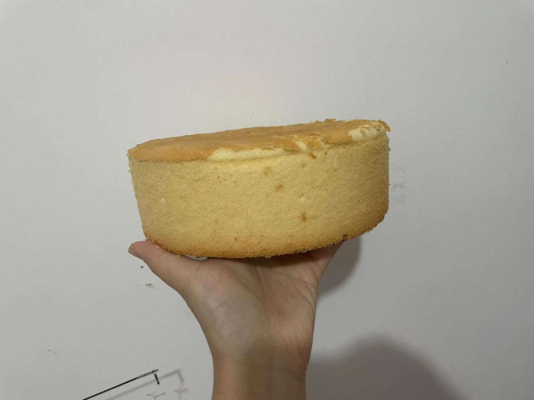 超柔软6寸戚风蛋糕(附8寸配方)零失败 超详细‼️含操作视频