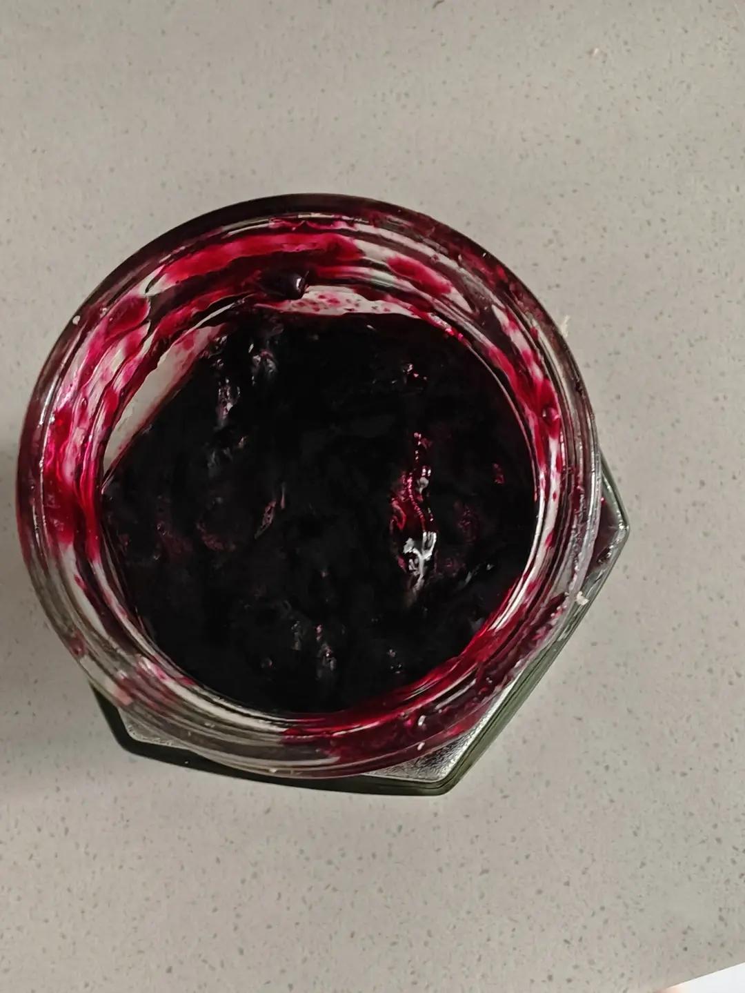 自制蓝莓果酱「微波炉」