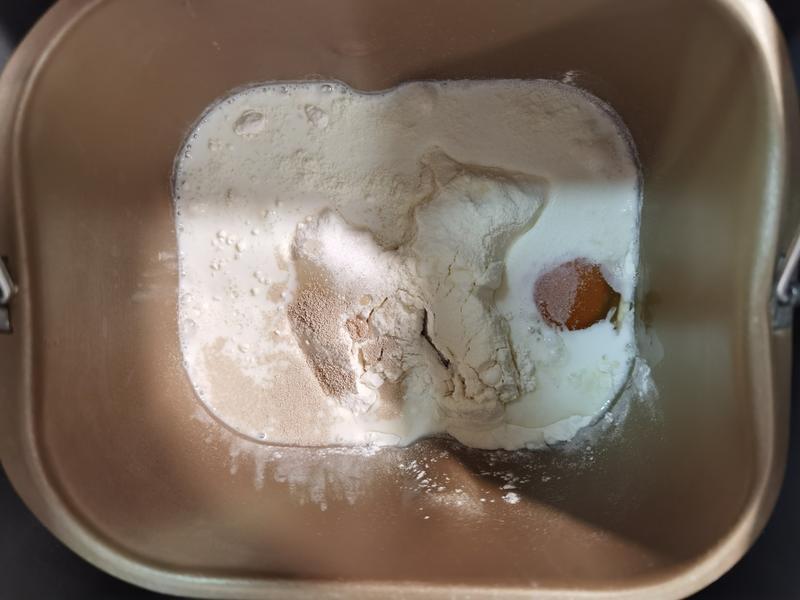 纯奶手撕吐司的做法 步骤1