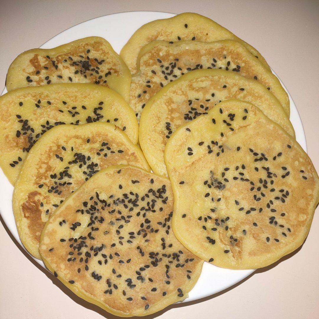 香蕉牛奶早餐饼