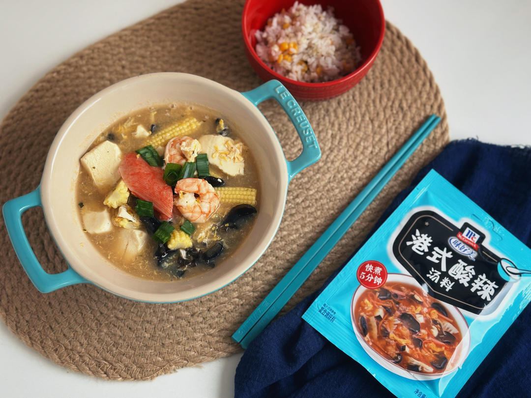 全网最简单低卡海鲜豆腐汤