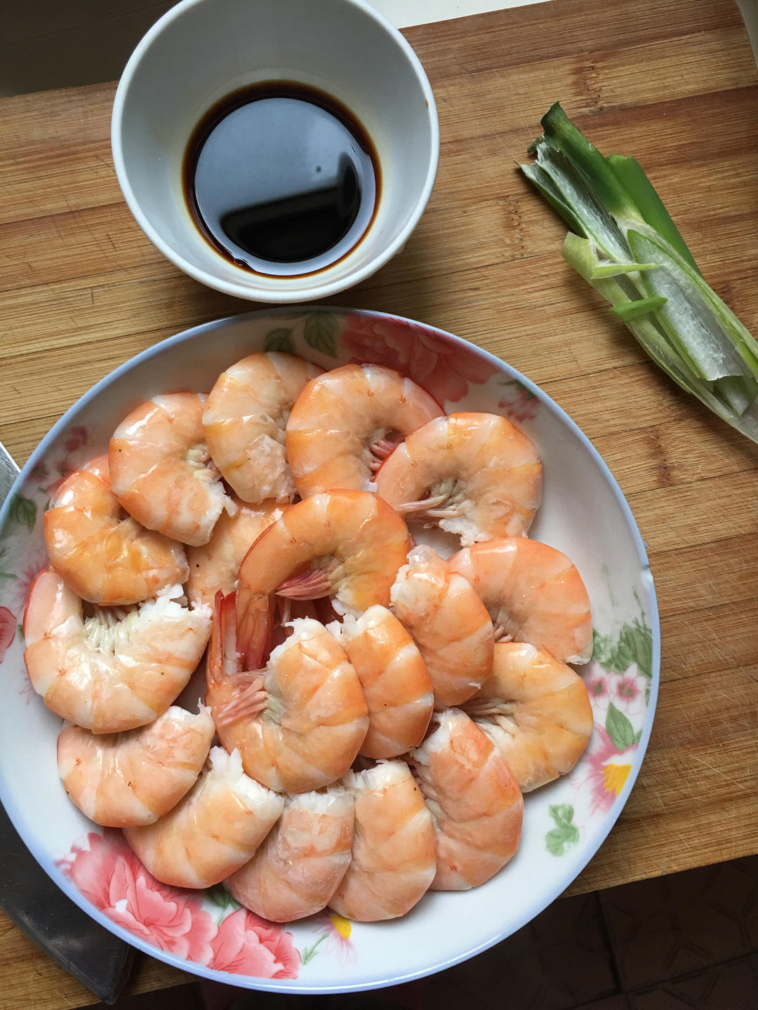 最简单的白灼虾（水煮）盐水基尾虾