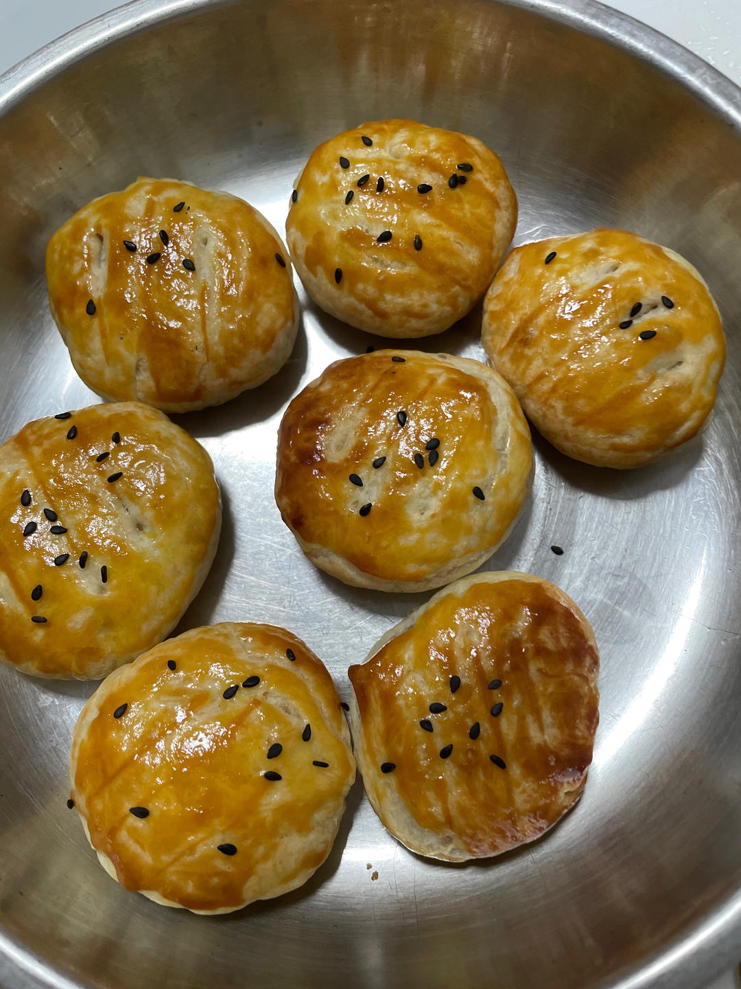 豆沙老婆饼（手抓饼版）