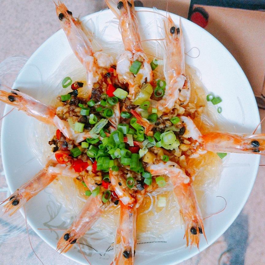 蒜蓉粉丝蒸虾