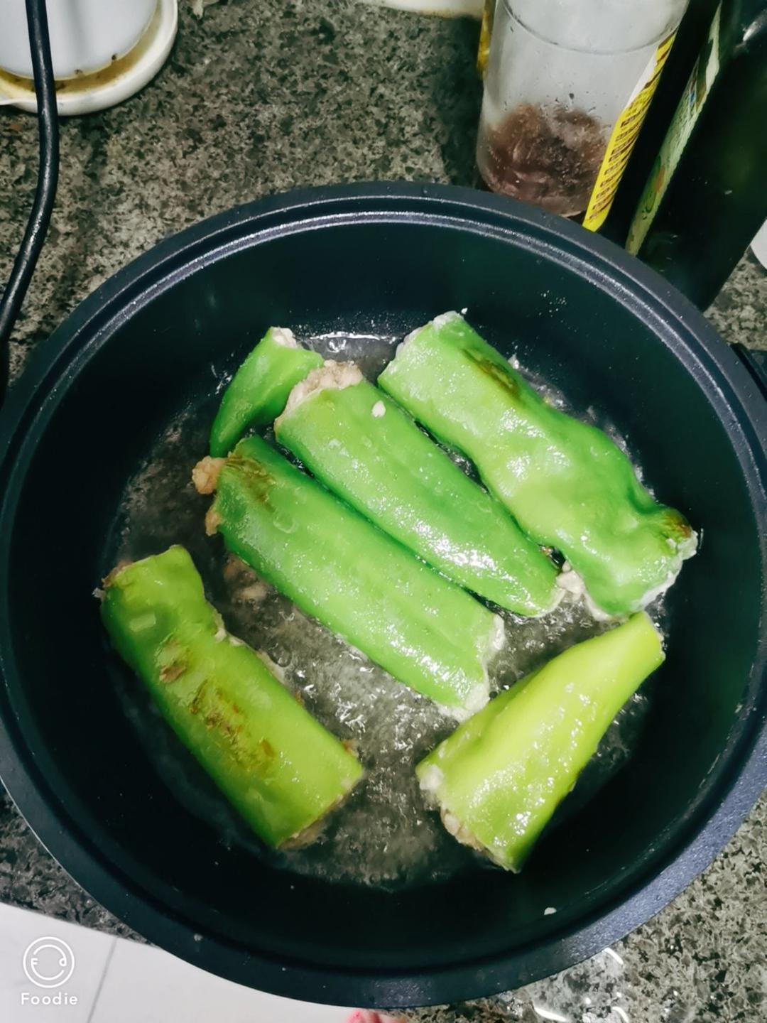 满口留香的青椒酿肉