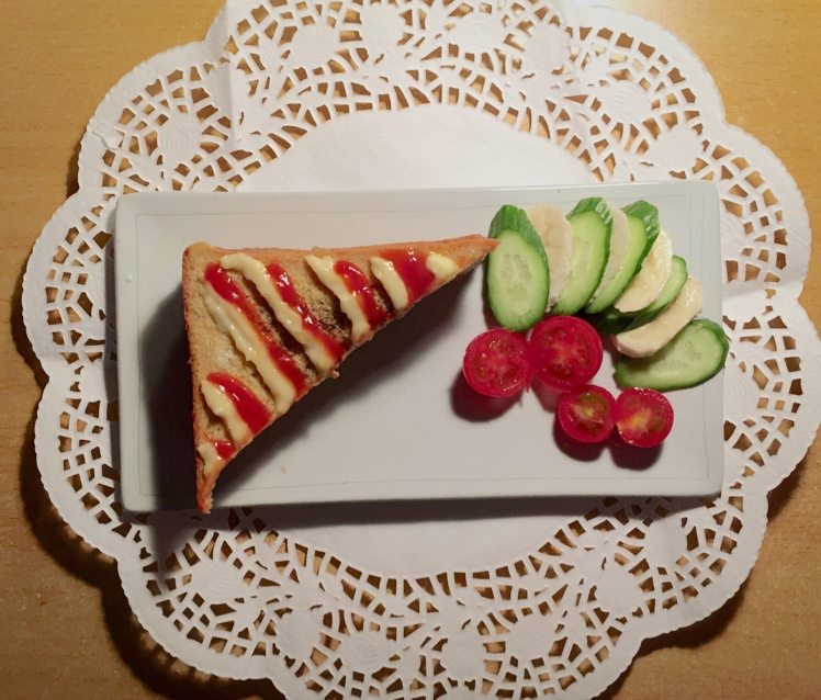 微波炉版西多士