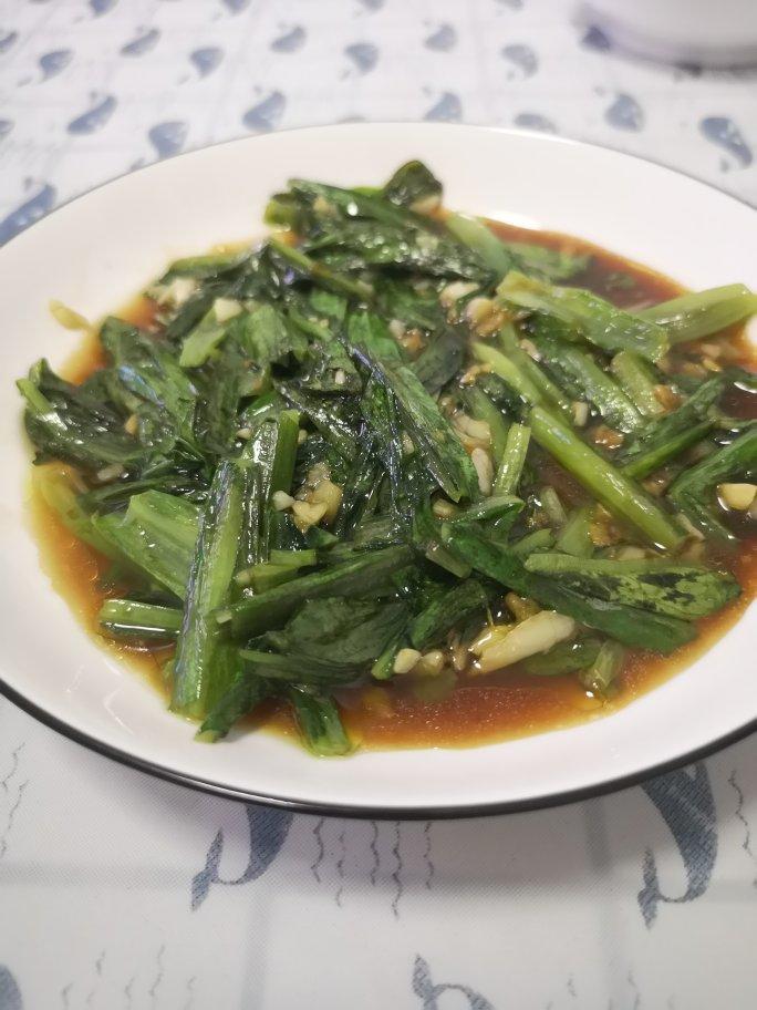 蒜蓉油麦菜（蚝油）