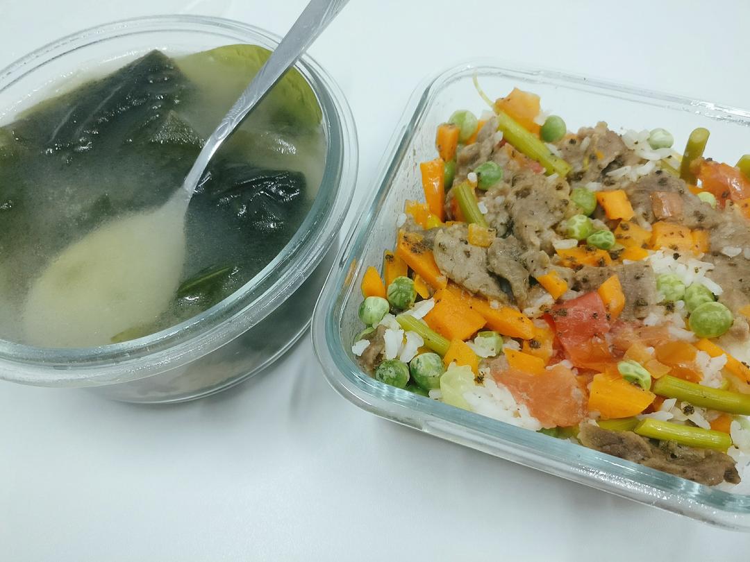 上班族减脂便当午餐