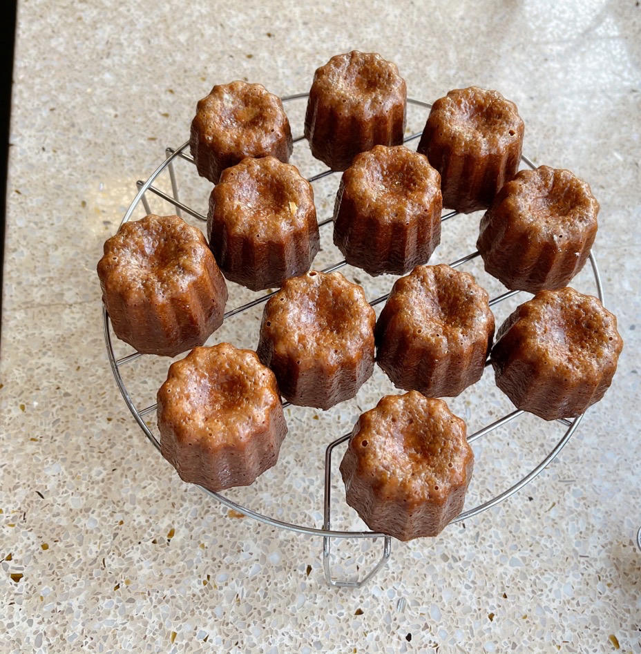 波尔多可露丽（鸳鸯奶茶与抹茶）—便宜钢模无需震面糊