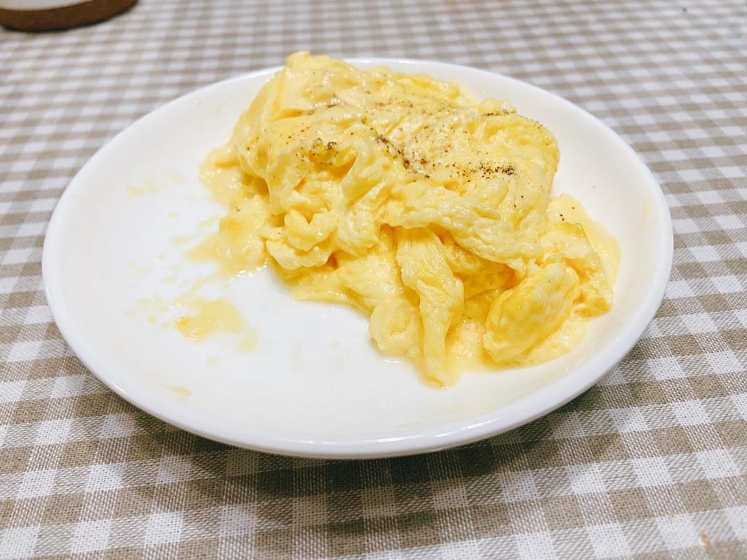 🥚滑嫩嫩美式炒蛋🥚（简单快手）