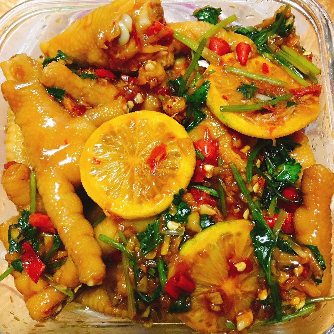 超好吃的🍋酸辣凤爪
