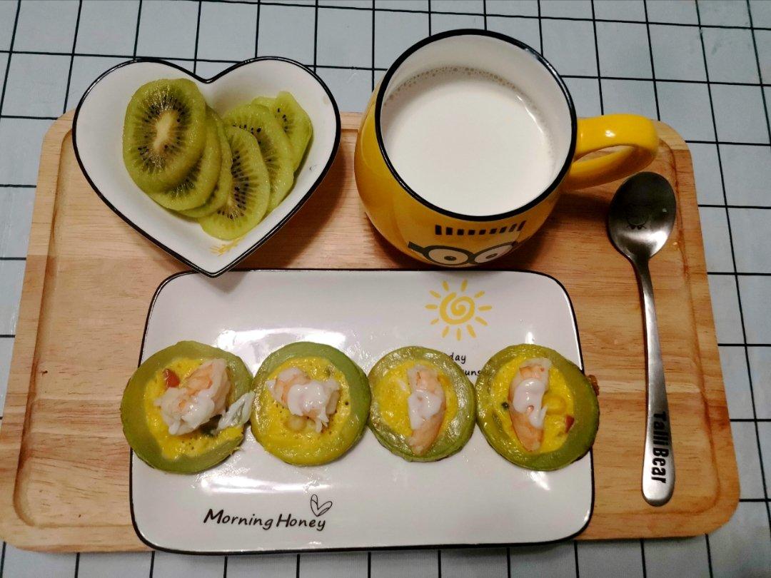 全家都爱的高颜值【西葫芦虾仁圈】