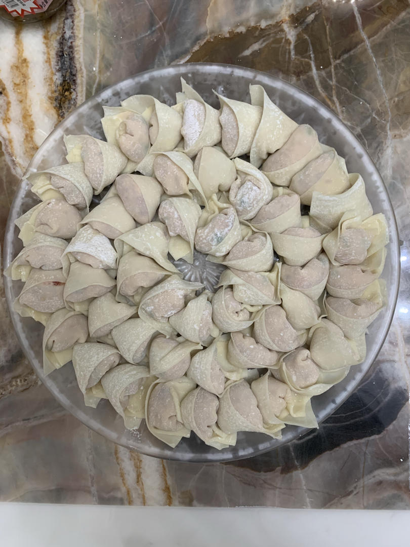 肉不柴的馄饨馅