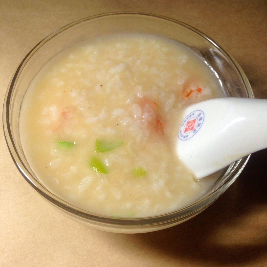 鲜虾砂锅粥