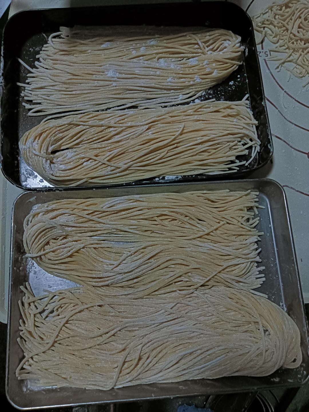 自制碱水面，碱面，热干面，云吞皮，馄饨皮