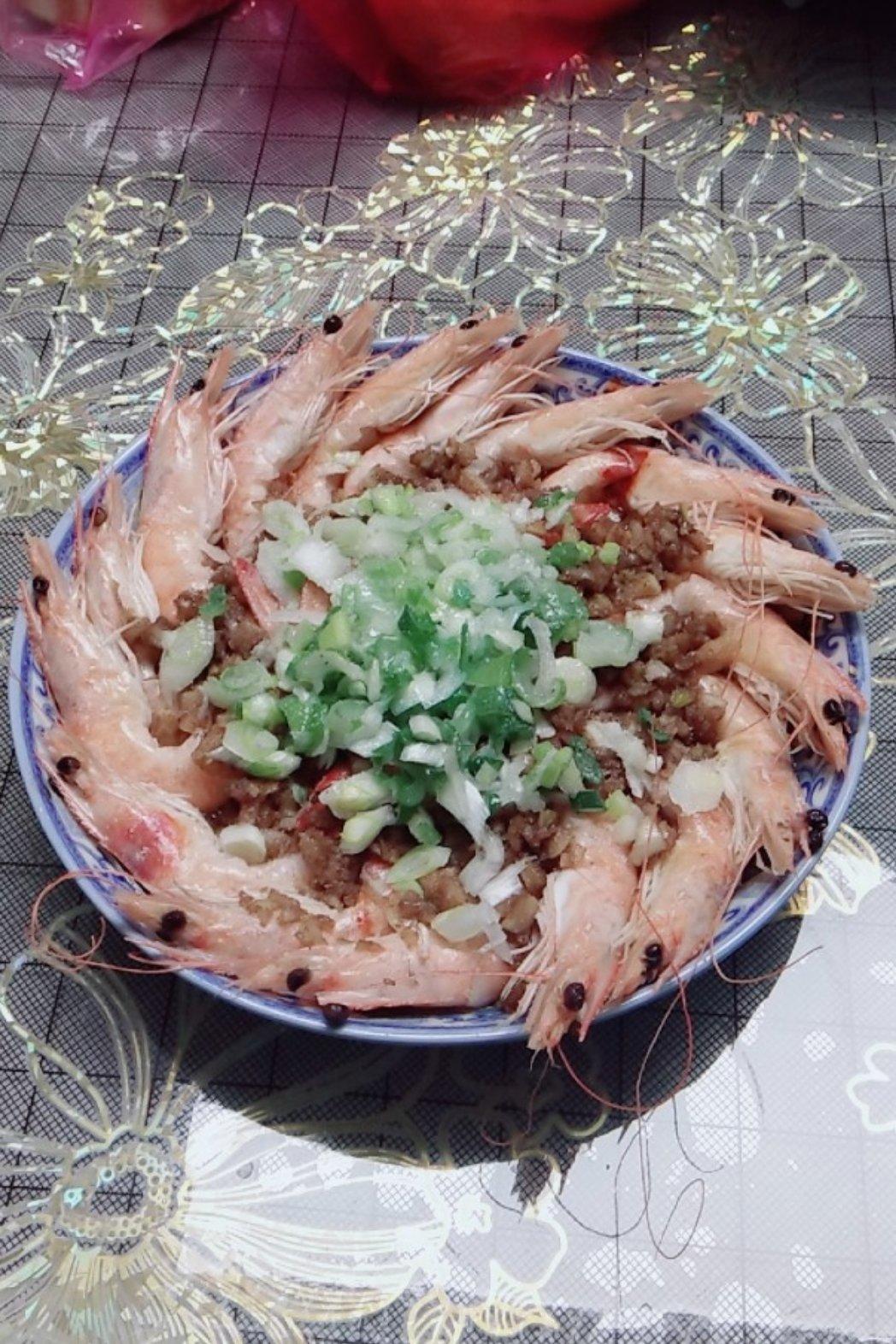 蒜蓉粉丝蒸虾